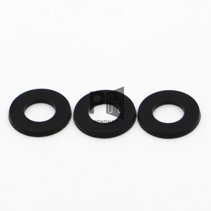 M2 M2.5 M3 M4 M5 M6 M8 M10 M12 Blanc Noir Plastique Nylon Rondelle Plate Plan Entretoise <span class=keywords><strong>Isolation</strong></span> Joint Anneau Pour Vis Boulon - Product Image 3