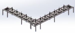 Macchina Pneumatica a Otto File per la Formatura e Pressatura di Tofu e Formaggio, per la Produzione di Tofu Secco e Formaggio Secco - Product Image 4