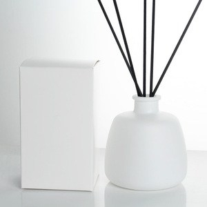 Commercio all'ingrosso di lusso vuoto Aroma rotondo vuoto profumo Reed diffusore di vetro Reed diffusore bottiglia diffusore - Product Image 6