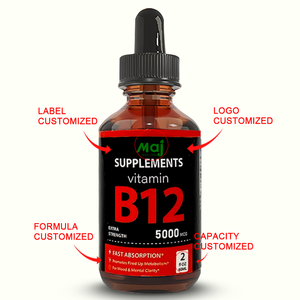 Integratori alimentari personalizzati di marca proprietaria OEM, gocce di vitamina B12, gocce di liquido orale - Product Image 6