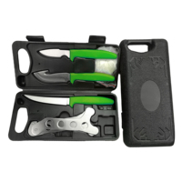 Couteau de chasse 6 pièces couteau de chasse en acier inoxydable outil extérieur