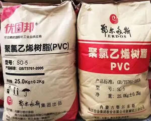 PVC Pipes Raw Materials Extrusion Molding SG5 K67-K68 Virgin UPVC Powder