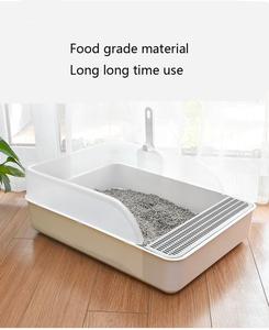 LANTUN Factory Eco-Friendly Plastic Cat <strong>Litter</strong> <strong>Box</strong> Cats Toilet with Modern Design Unscented Pet <strong>Accessories</strong> - Product Image 4
