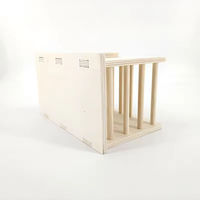 Maisonnette pour petits animaux en bois naturel écologique, imperméable, pour extérieur, pour lapins, chats, chiens, mobilier de jardin pour animaux de compagnie, vente en gros
