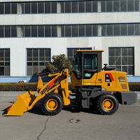 Chargeuse sur pneus 926, 1,6 tonne, 4x4, diesel, avec godet de 0,7 m³, cylindre hydraulique Zhongxing, petite chargeuse de chantier et agricole
