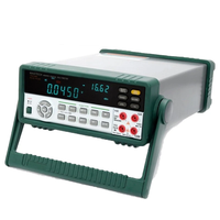 Multimètre numérique de table MS8050 True RMS avec filtre passe-bas RS-232, testeur de tension et de courant AC/DC à gamme automatique, 53000 points de lecture