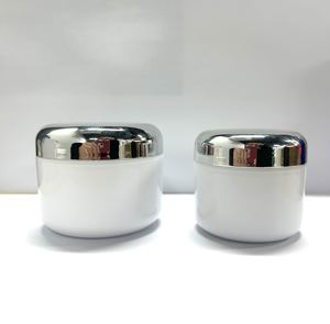 Frascos de gritos de doble pared de PP personalizados, 4OZ, 2OZ, lociones para el cuidado de la piel y el cabello, exfoliante <span class=keywords><strong>labial</strong></span> de cúpula, tarro de crema de plástico, envase cosmético - Product Image 1