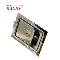 Accessoires de porte et de fenêtre pour camion en acier robuste de qualité industrielle, finition peinte en poudre, rotation à 90 degrés
