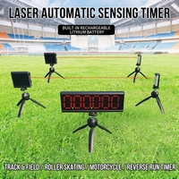 Système de chronométrage automatique par induction infrarouge GANXIN pour l'athlétisme en plein air, kit de chronométrage laser sans fil pour la course à pied et les sprints