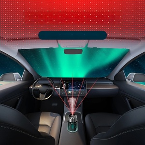 Xe Và Nhà Siêu Âm Tinh Dầu Khuếch Tán Chai Thủy Tinh Cầm Tay Kim Loại Top Hương Thơm <span class=keywords><strong>Vaporizer</strong></span> Cho Bảng Điều Khiển Phòng Khách - Product Image 5