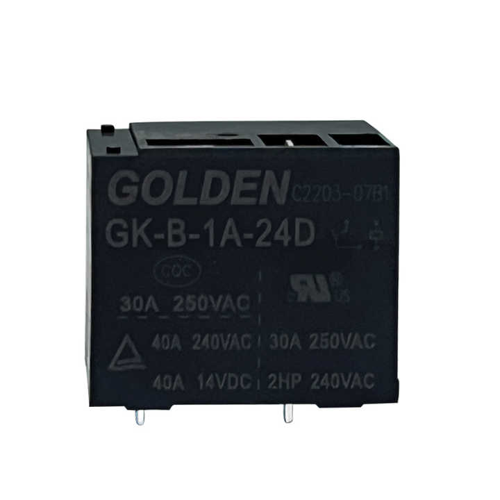 Relais GT-1A-12D 12VDC 25A 250VAC, 4 Broches