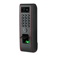 Control de Acceso por Huella Dactilar ZK TF1700, Tarjeta RFID de 125KHZ, Control de Asistencia, TCP/IP, Control de Acceso Biométrico para Exteriores, IP65 Impermeable