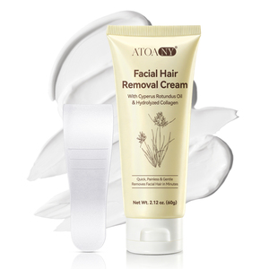 Crème dépilatoire visage quotidienne ATOANY, dépilatoire douce et efficace sans douleur pour femmes, sans abîmer la peau - Product Image 1