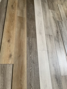 5mm 6mm Herringbone Series Handscraped Rigid Plastic PVC RVP LVT LVP ESP Luxury Vinyl Tile EVA IXPE Hybrid SPC Flooring for Home - Product Image 6