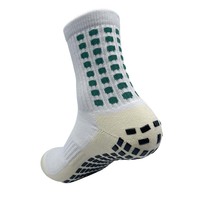 Chaussettes de sport en tissu éponge thermique respirantes, antidérapantes, écologiques, de haute qualité, personnalisées, avec grip à séchage rapide pour hommes