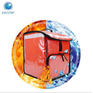 Grande boîte de livraison de nourriture rigide et résistante pour <span class=keywords><strong>moto</strong></span>, sac à dos isotherme pour la livraison de nourriture, sac de livraison de pizza - Product Image 6