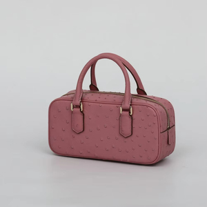 Bolso de Piel de Avestruz para Mujer 2025, Moderno, de Mano y Bandolera, con Forma Cuadrada, Duradero, de Piel Genuina - Product Image 5