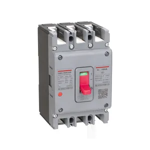 DELIXI CDM3 Fixed Type 3 Phase Circuit Breaker MCCB Thermal Magnetic Moulded Case