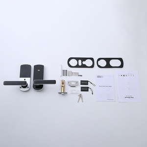 Wenxun Smart Door <b>Lock</b> A26-28 Silver Electronic Password Card <b>Lock</b> For Apartments Hotels Rental Properties - Product Image 5