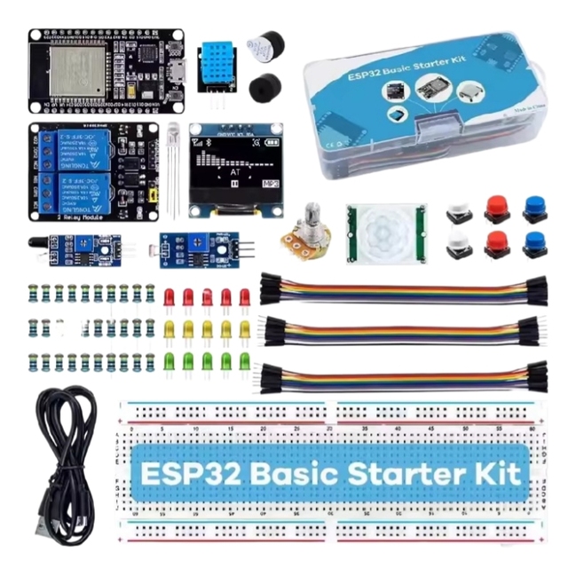 Factory Price ESP32 Basic Starter Kit ESP-32S WIFI I OT Development Board Learning Kit Other Educational Toy