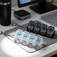 Custom Keyboard Keycap Keychain Stress Switches Customize Key Chain Switch Keychain Keyboard Button Keycaps Fidget Clicker