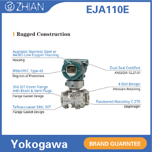 เครื่องส่งสัญญาณ Yokogawa รุ่น EJA110E ความแม่นยำสูง แบบดิฟเฟอเรนเชียล 4-20mA รองรับโปรโตคอล HART ป้องกันการระเบิด พร้อมหน้าจอ LCD - Product Image 3