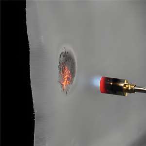 Лидер продаж, одобренный CE, 800 ℃   Огнеупорное одеяло из стекловолокна для сварочных работ, сверхпрочное, различных размеров, защитное покрытие для заводов - Product Image 2