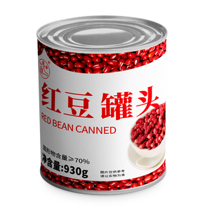 ถั่วแดงกลิ่นมะพร้าวพรีเมียม 930 กรัม รสหวานธรรมชาติ ได้รับการรับรองมาตรฐาน HACCP ISO QS มีเนื้อส่วนแข็งสูง ไม่ใช่ชาไข่มุก - Product Image 1