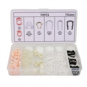 Auto Parts <b>Fuel</b> <b>Line</b> <b>Clip</b> Kit 70Pcs 7Sizes For Ford Gm Universal Repair Replacement - Product Image 5