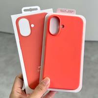 JOYPORODO S040 Coque de téléphone en silicone liquide en gros pour iPhone 16 Plus Pro Max, antichoc, coque en silicone pour iPhone