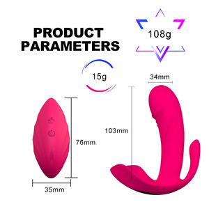 Vorspiel werkzeug Dildo vibrator Vibrierendes Höschen Drahtlose Fernbedienung Anal Sexspielzeug Für Frauen Paar Weibliche Masturbation - Product Image 6
