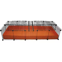 Cage de voyage portable robuste pour cochon d'inde du fabricant C & C pour animaux de compagnie