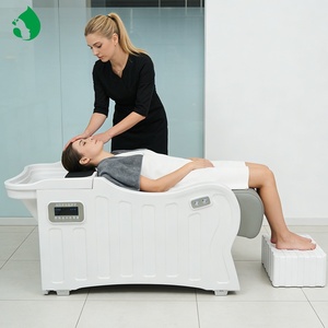 เตียงสระ<span class=keywords><strong>ผม</strong></span>แบบกึ่งเอนนอนยี่ห้อ Yimei พร้อมระบบปรับไฟฟ้า เก้าอี้สปาแบบพกพาสำหรับสระ<span class=keywords><strong>ผม</strong></span> ตัวเลือกอันดับหนึ่งสำหรับร้านเสริมสวย - Product Image 5