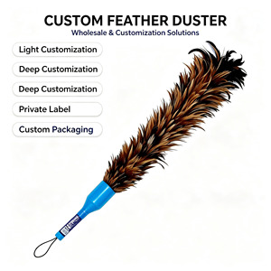 <span class=keywords><strong>Plumeau</strong></span> en Plumes Naturelles Véritables en Gros, Sans Perte de Plumes, Idéal pour le Nettoyage Quotidien de la Poussière à la Maison, au Magasin et dans la Voiture - Product Image 2