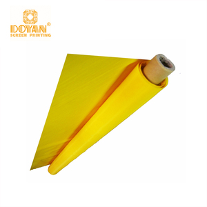 Màu trắng và màu vàng Màn hình in ấn Lưới Lụa <span class=keywords><strong>Polyester</strong></span> lưới 80 90 100 110 120 135 150 160 180 200 250 300 350 lưới đếm - Product Image 2