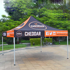 Tienda de cultivo de techo de aluminio 4x4 directa de fábrica, cubierta de PVC, logotipo impreso, familias, hoteles, ferias, exposiciones, uso interior y exterior - Product Image 3
