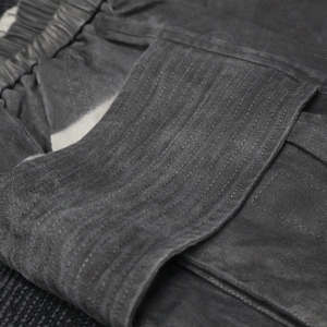 Pantalones Cortos Cargo de Algodón Twill para Hombre con Logotipo Personalizado, Estilo Oversize Holgado, Casual, Verano, Streetwear, Efecto Desgastado por el Sol - Product Image 6