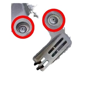 Rivets en plastique nylon 8 mm, vis de fixation, clips de pare-chocs de voiture, clips de garde-boue, clips de carrosserie, accessoires automobiles, noir, usage général - Product Image 1