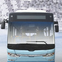 Petit autobus électrique personnalisé Batterie au plomb-acide au lithium 150kW 240kW Bus électrique à deux étages 18 40 places Navette d'autobus électrique