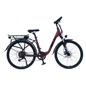 Bicicleta Eléctrica de Litio con Manillar de Mariposa para Hombre y Mujer, 48V 500W, 26 Pulgadas, Cuadro de Aleación, 2 Ruedas, <span class=keywords><strong>en</strong></span> <span class=keywords><strong>Oferta</strong></span> - Product Image 1