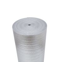 Rouleau d'isolation en polystyrène haute réflectivité, imperméable, 3 mm d'épaisseur, mousse EPE, feuille d'aluminium pour toit de hangar en tôle