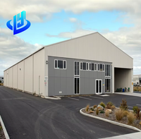 Entrepôt préfabriqué en structure acier Q355B ASTM A572 galvanisé à chaud pour stockage logistique industriel