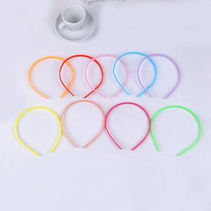 Serre-tête fin en plastique à double rangée de dents antidérapantes, couleur bonbon, accessoires pour cheveux pour femmes et filles, mariage, fête - Product Image 1