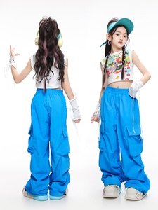 Costume de danse <span class=keywords><strong>jazz</strong></span> été décontracté à la mode doux Cool Street Show pratique de danse <span class=keywords><strong>moderne</strong></span> <span class=keywords><strong>Jazz</strong></span> pour enfants - Product Image 6