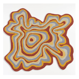 100% fait à la main moderne Anime tapis tufté couleur personnalisée tapis de zone abstraite pour salon Direct fabricant indien-matériel de laine - Product Image 1