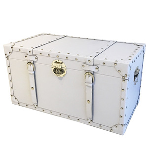 Grands boîtes à troncs en <span class=keywords><strong>bois</strong></span>, <span class=keywords><strong>Cube</strong></span> <span class=keywords><strong>de</strong></span> <span class=keywords><strong>rangement</strong></span> décoratif avec serrure en métal - Product Image 5