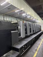 Machine d'impression offset grand format haute vitesse Heidelberg SpeedMaster 102-8P 8 couleurs 2011 d'occasion