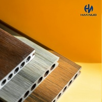 Planches de terrasse en composite WPC teck 3D gaufré, modernes, écologiques, ignifuges, à emboîtement, pour parcs, cours et jardins extérieurs - Vente en gros