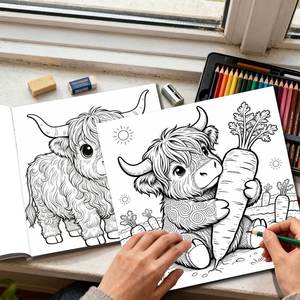 Cuadernos Espirales Personalizados al por Mayor, <span class=keywords><strong>Libros</strong></span> para Colorear, Pedidos al por Mayor para Escuelas, MOQ Bajo, Cuadernos Escolares, <span class=keywords><strong>Libros</strong></span> para Aliviar el Estrés, Set de Papelería - Product Image 3