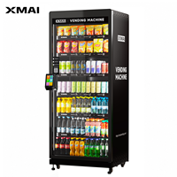 Máquina Expendedora Inteligente XMAI 680L con Cámara de Reconocimiento Visual por IA, Pago con Protocolo MDB, Monitoreo Remoto 4G y Refrigeración por Compresor